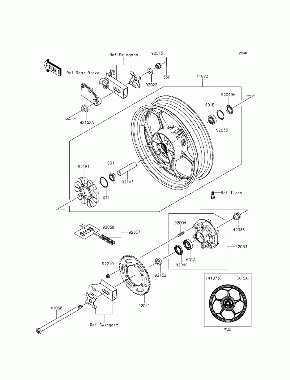 Rear wheel_chain