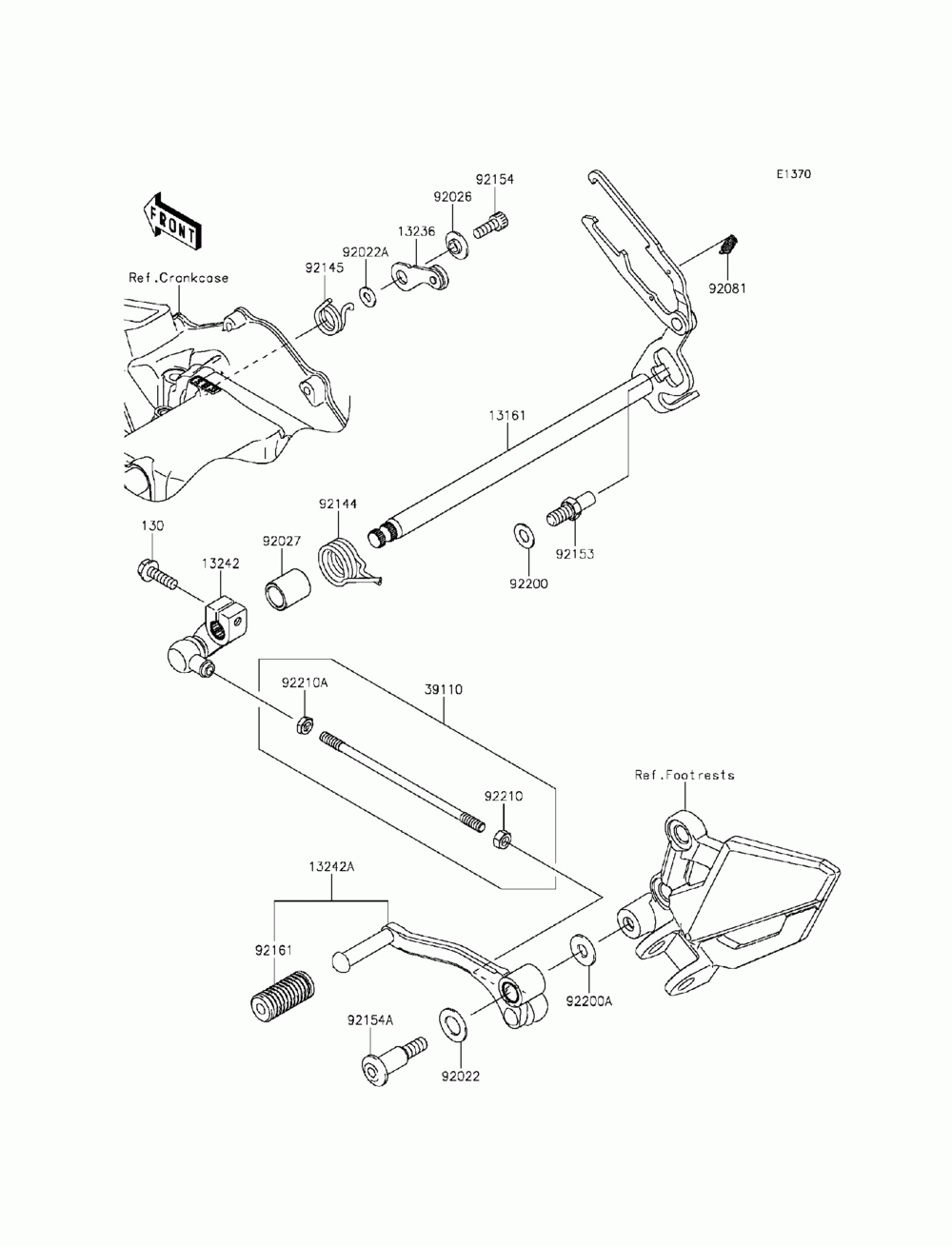 Gear change mechanism