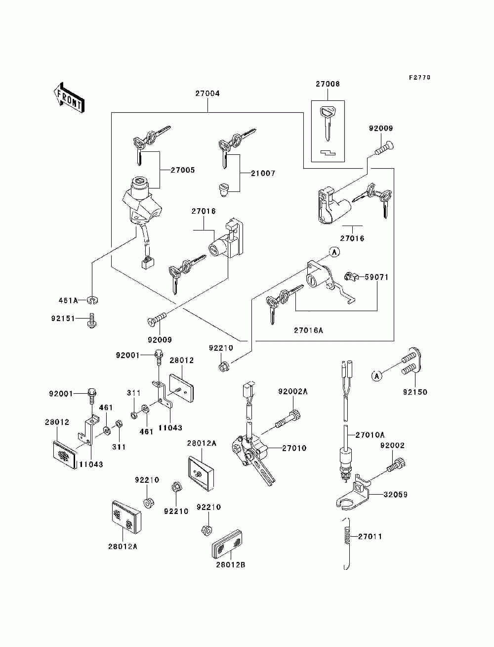 Ignition switch_locks_reflectors