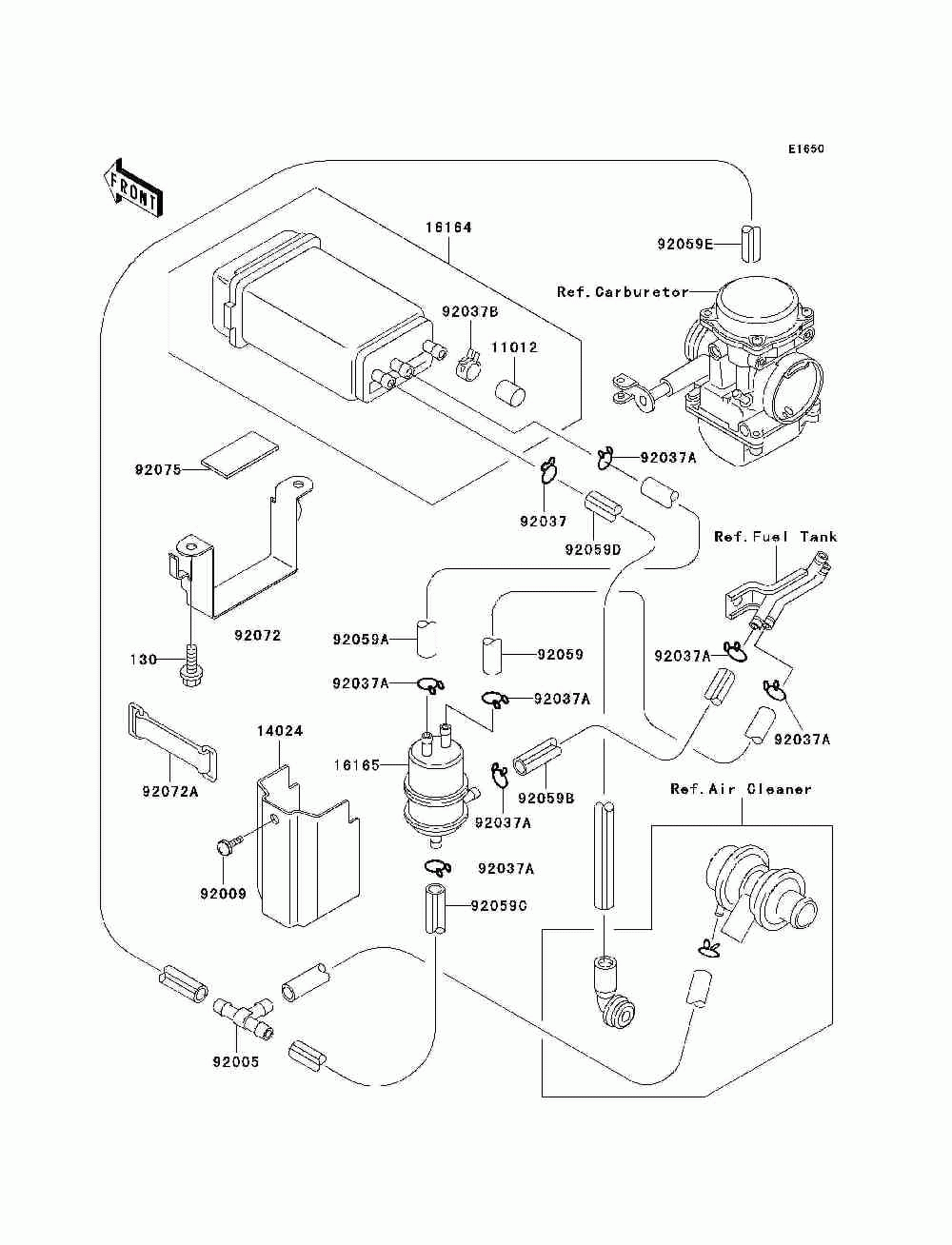 Fuel evaporative system(ca)