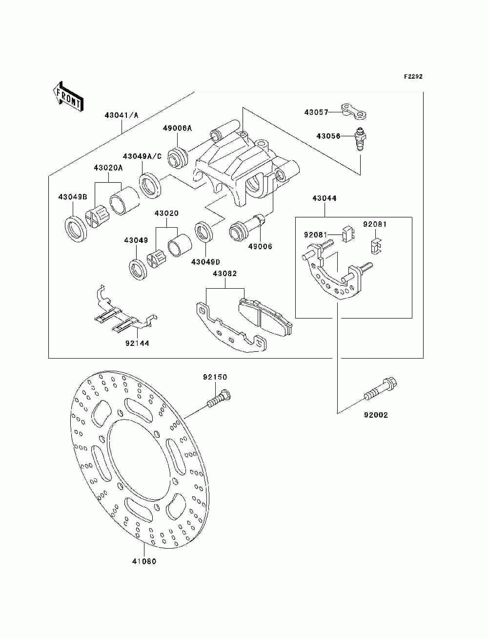 Front brake