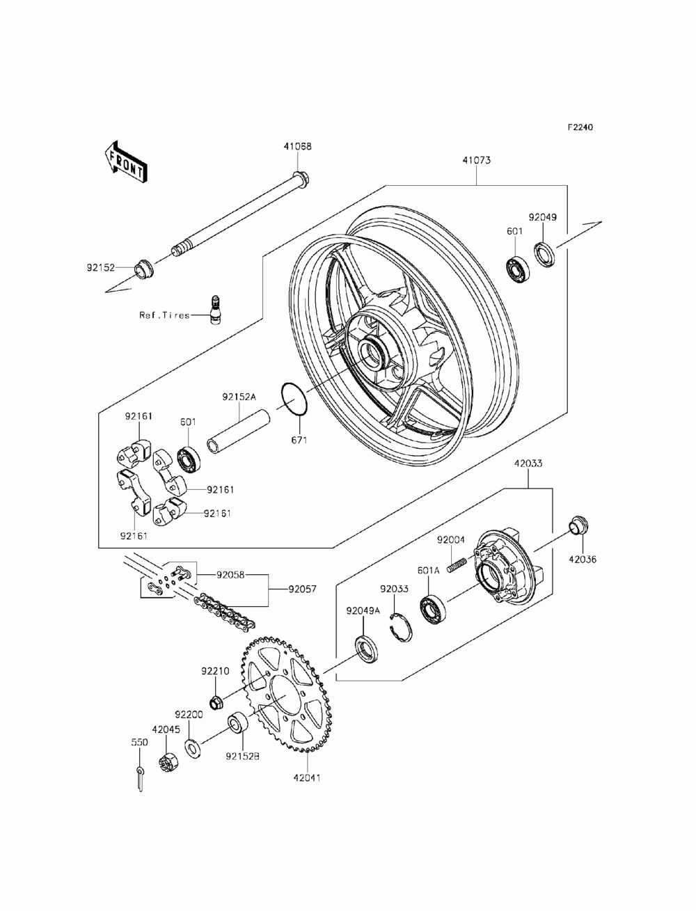 Rear wheel_chain