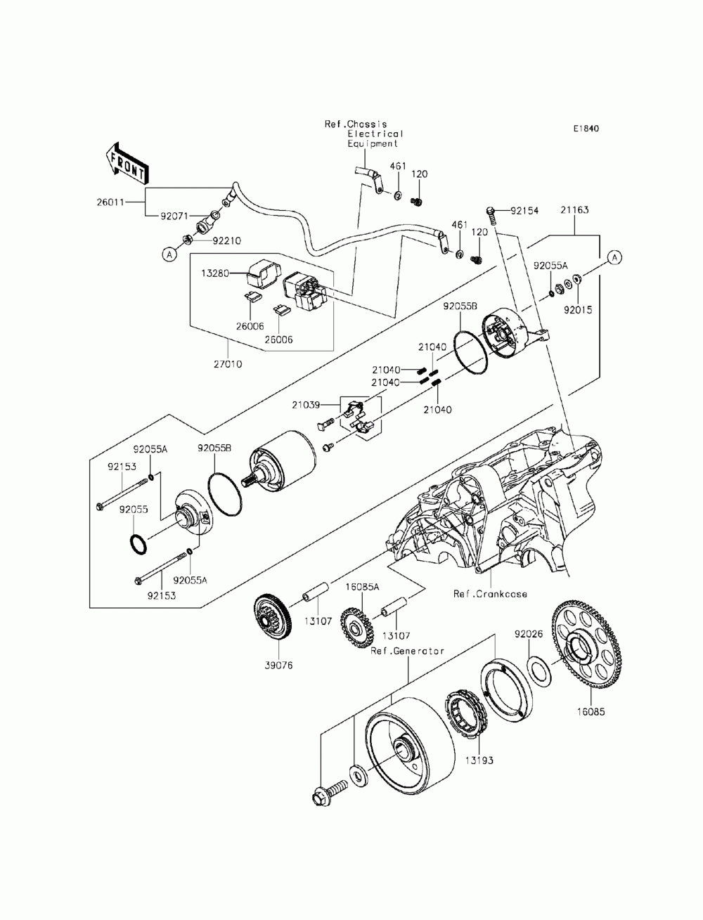 Starter motor