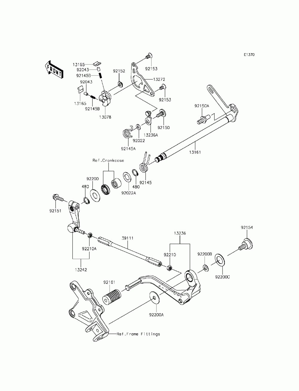 Gear change mechanism