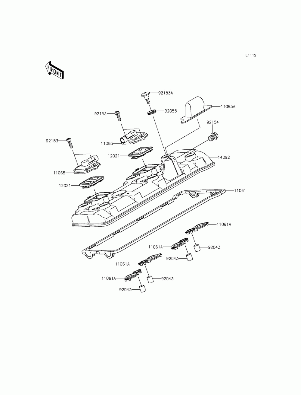 Cylinder head cover