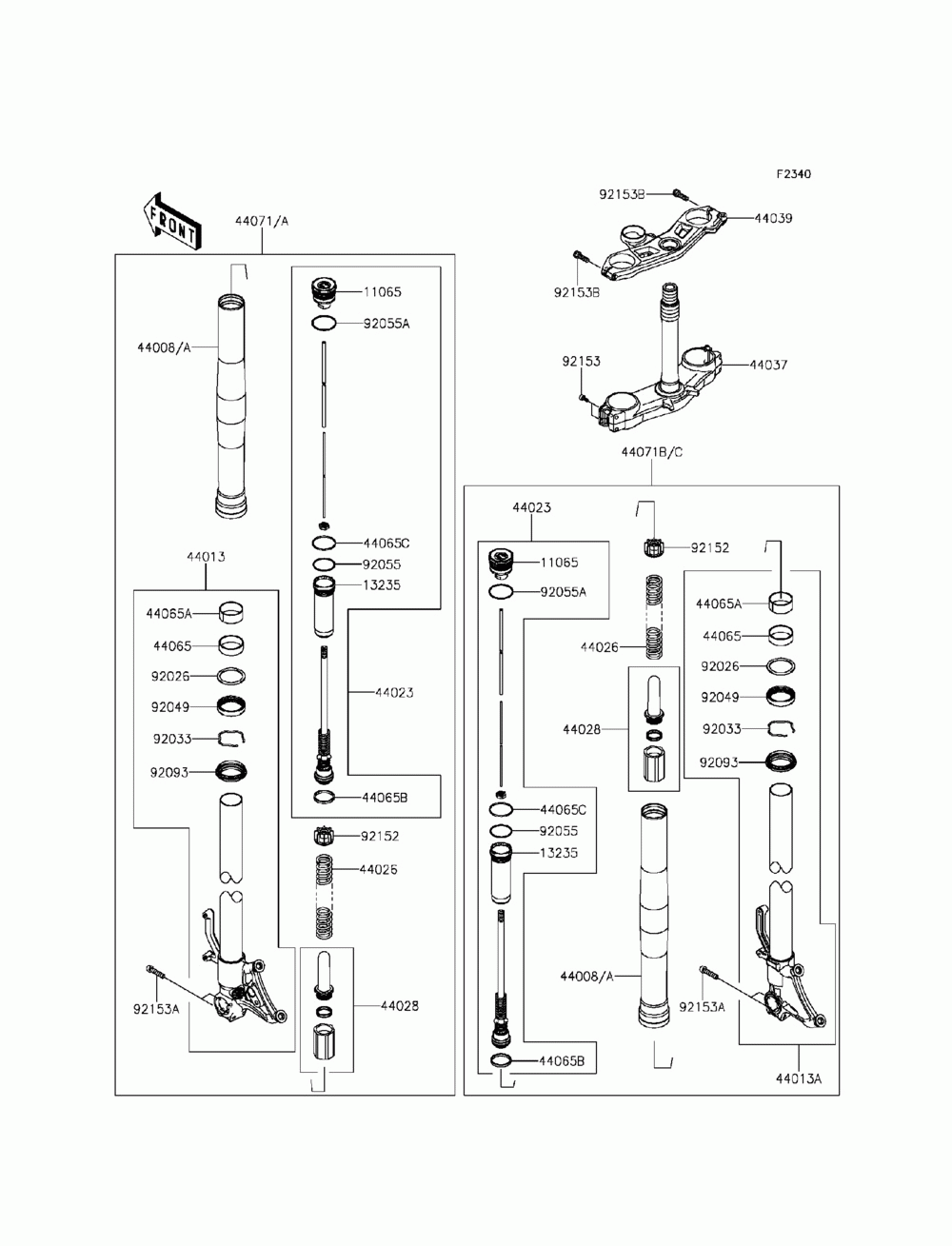 Front fork