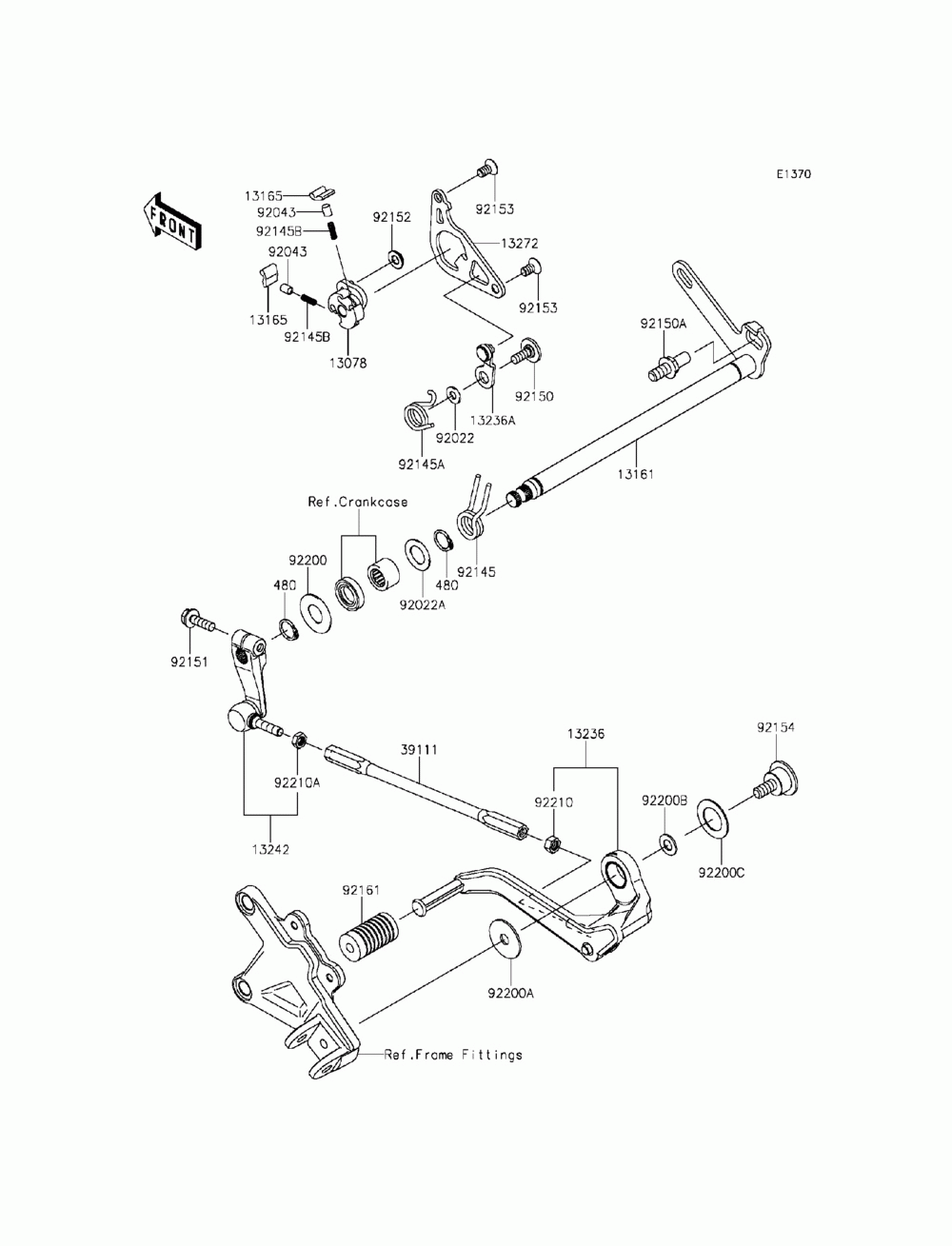 Gear change mechanism