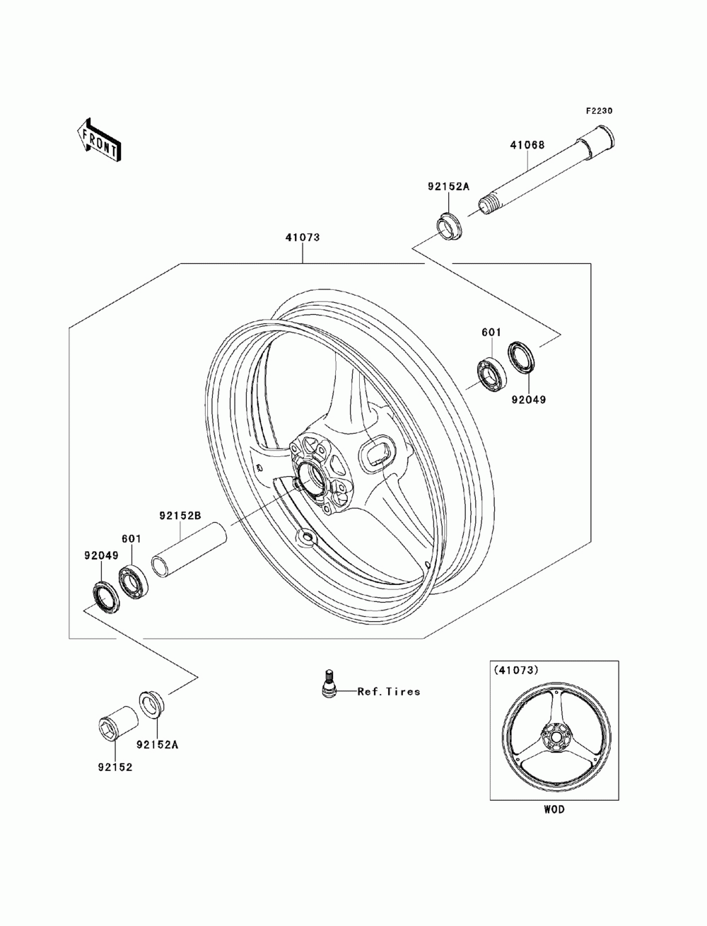 Front wheel