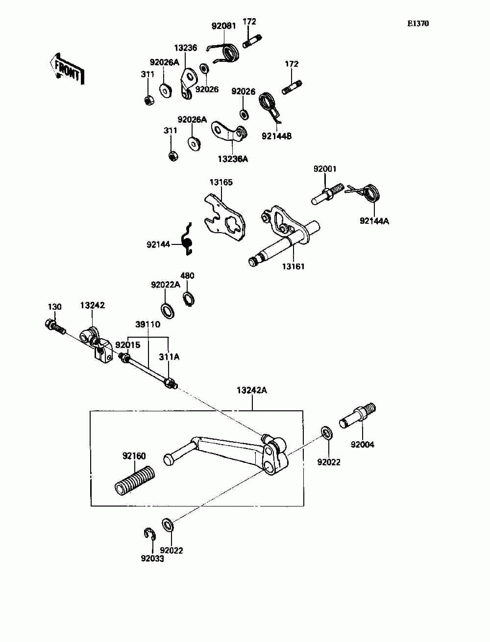 Gear change mechanism