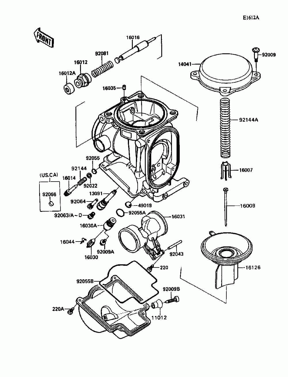 Carburetor parts(015043&nami.)