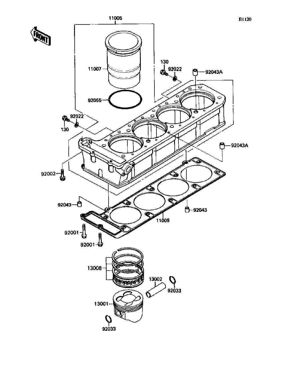 Cylinder  piston