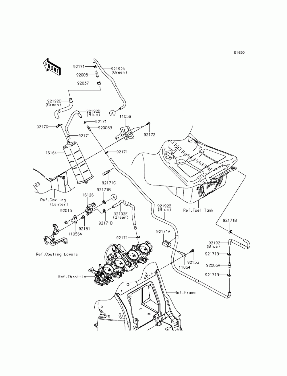 Fuel evaporative system(ca)