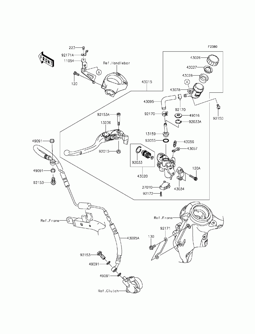 Clutch master cylinder