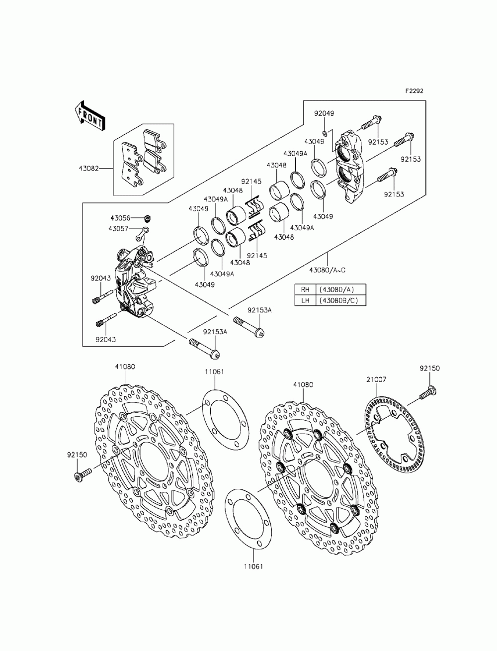 Front brake