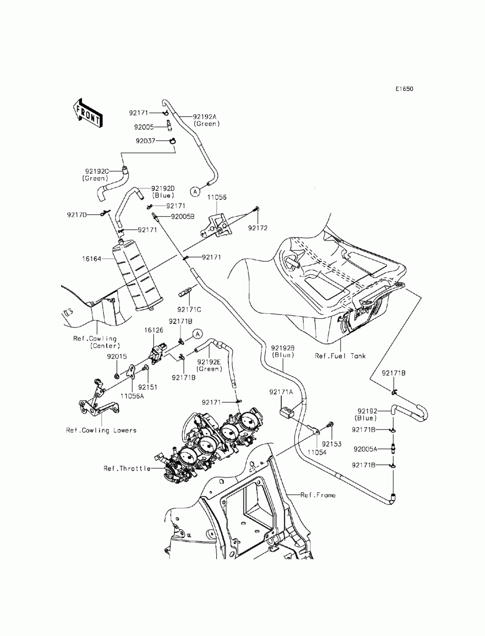 Fuel evaporative system