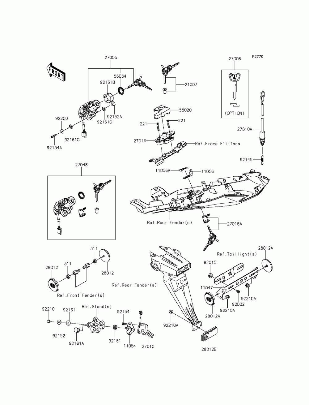 Ignition switch_locks_reflectors