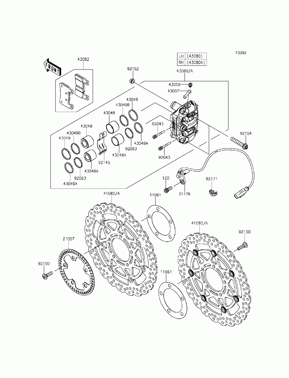 Front brake