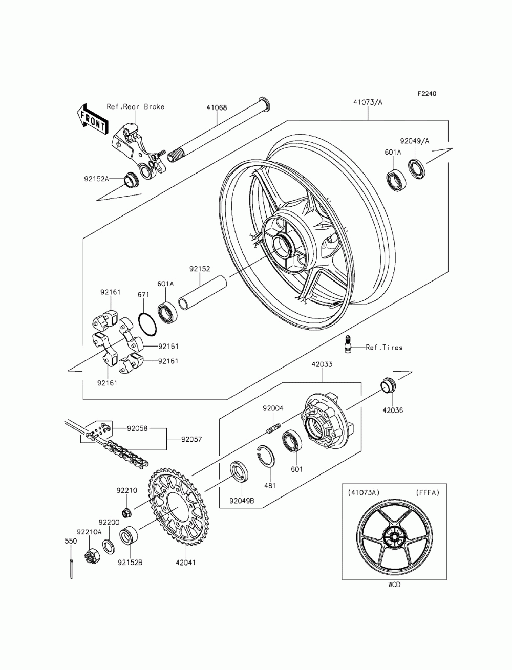 Rear wheel_chain