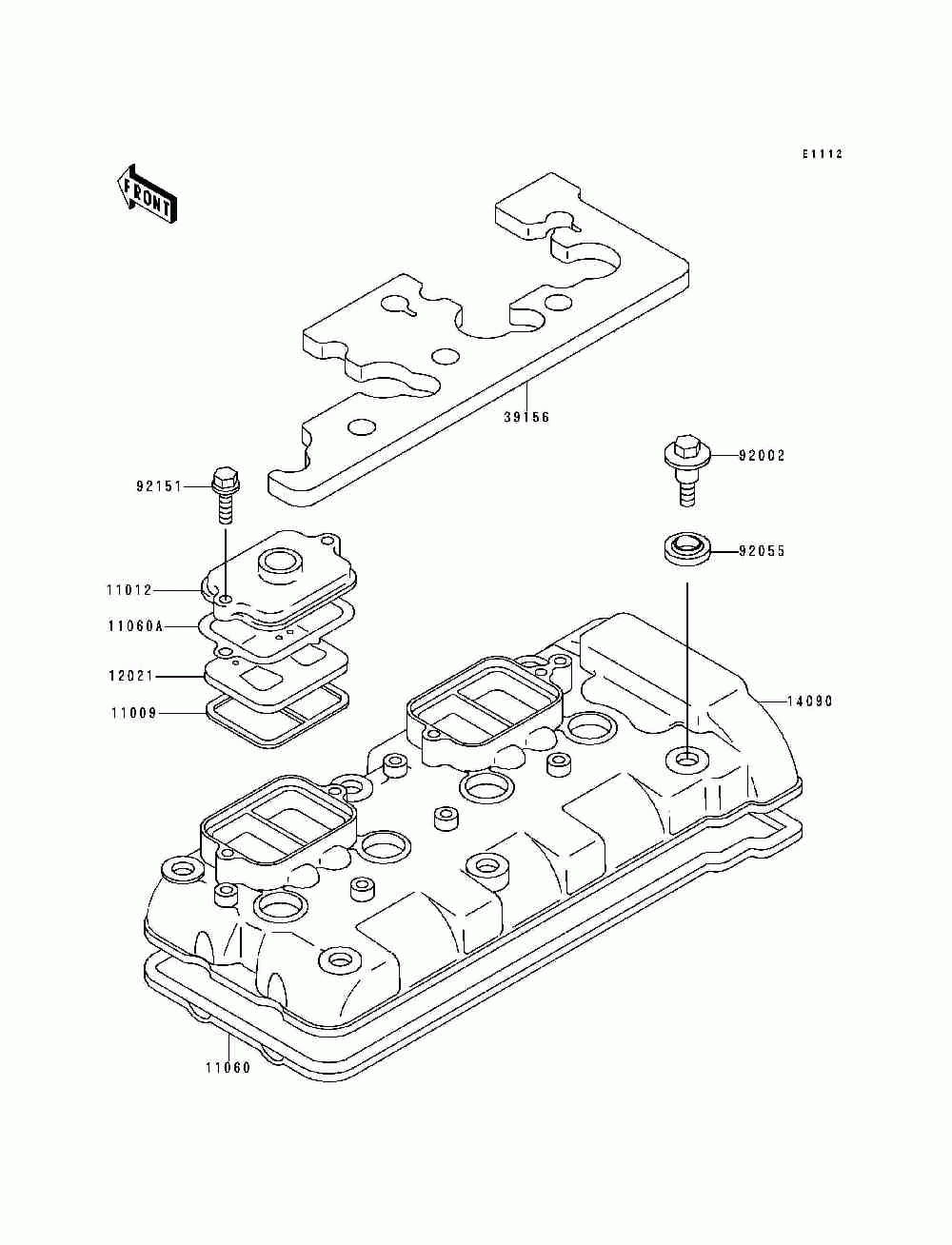 Cylinder head cover