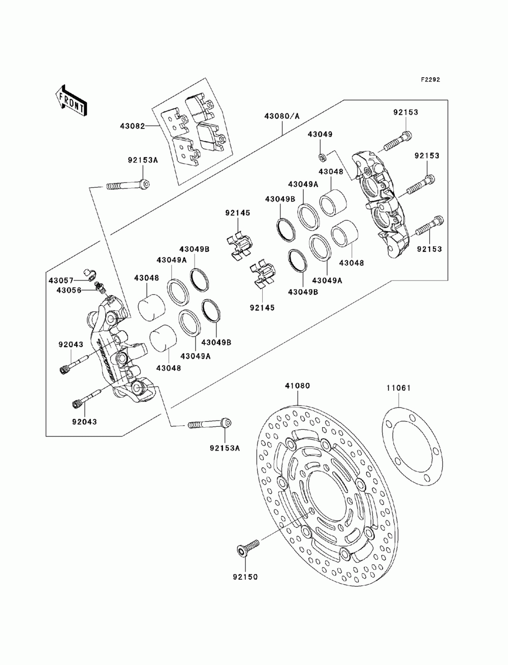 Front brake