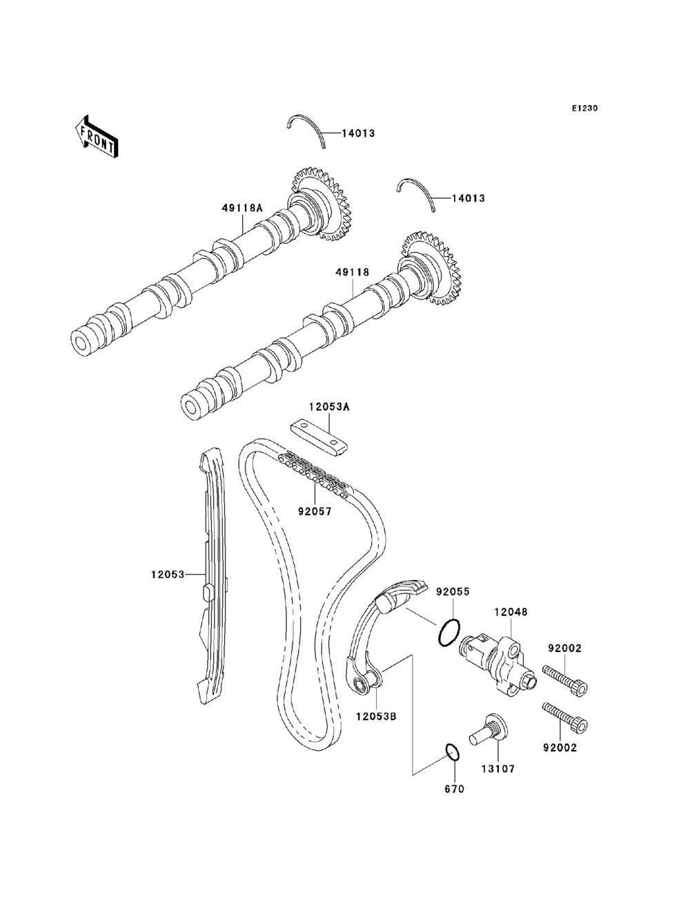 Camshaft(s)  tensioner