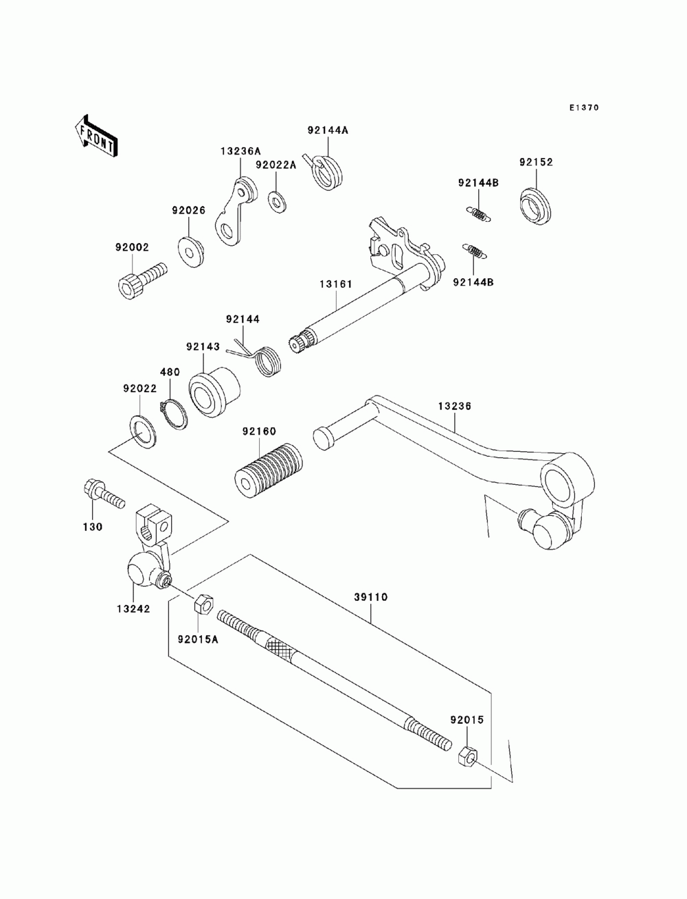 Gear change mechanism