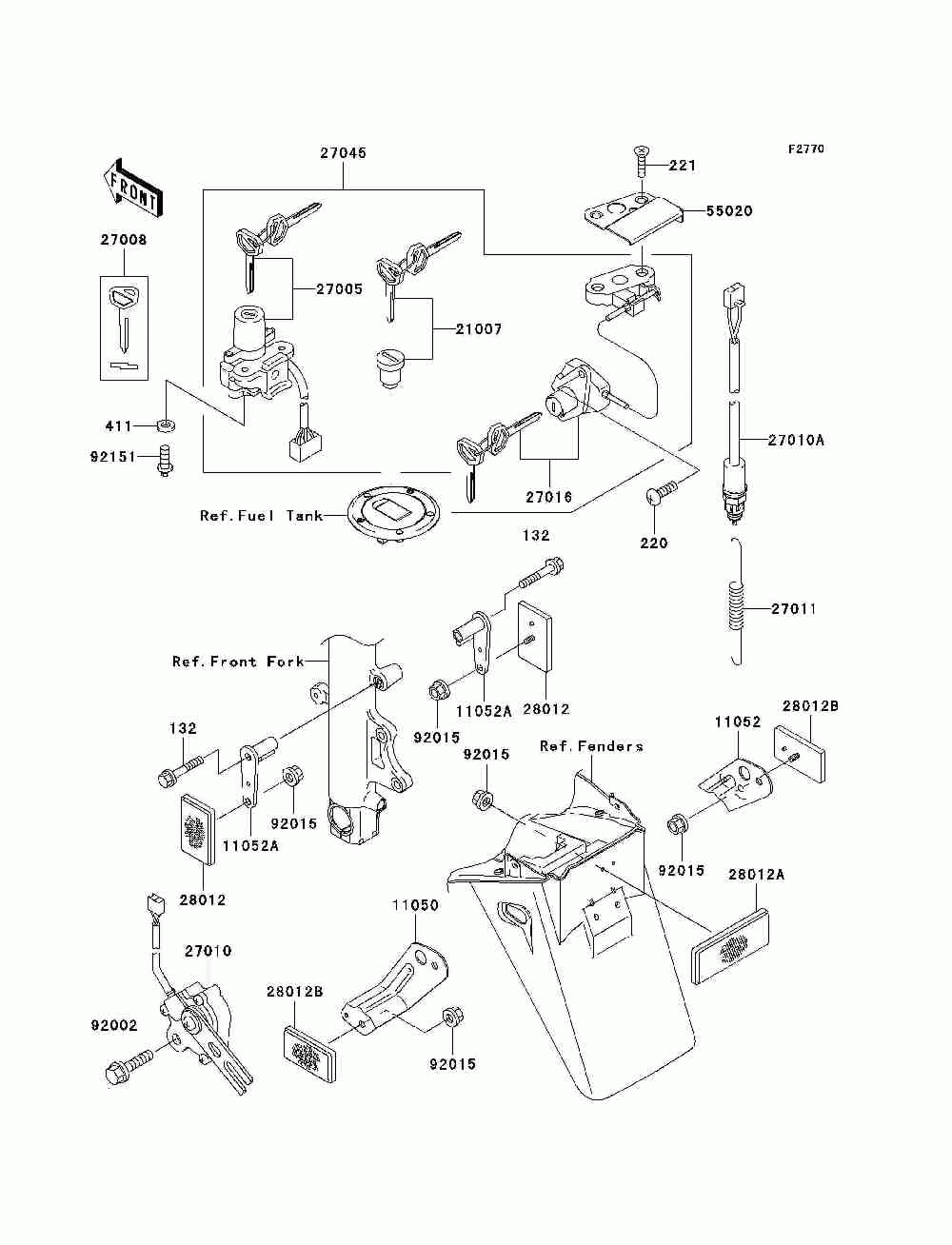 Ignition switch_locks_reflectors