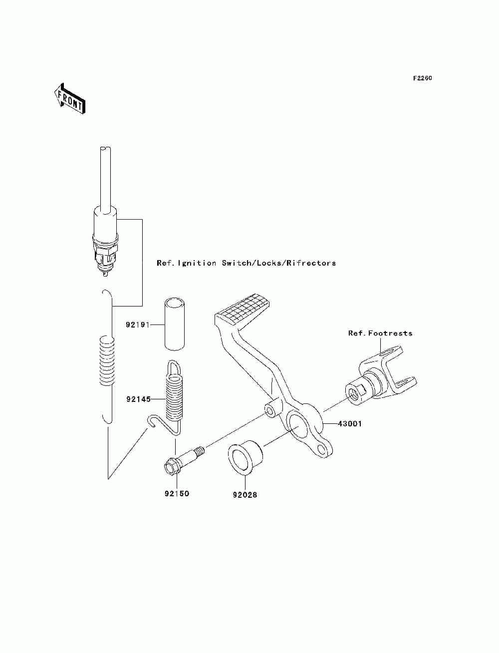 Brake pedal_torque link