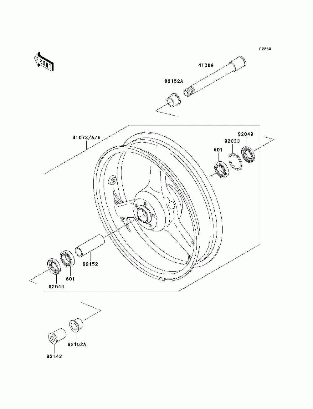 Front wheel