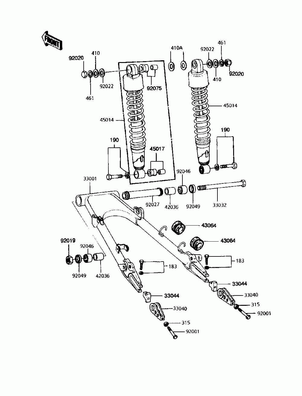 Swingarm_shock absorber