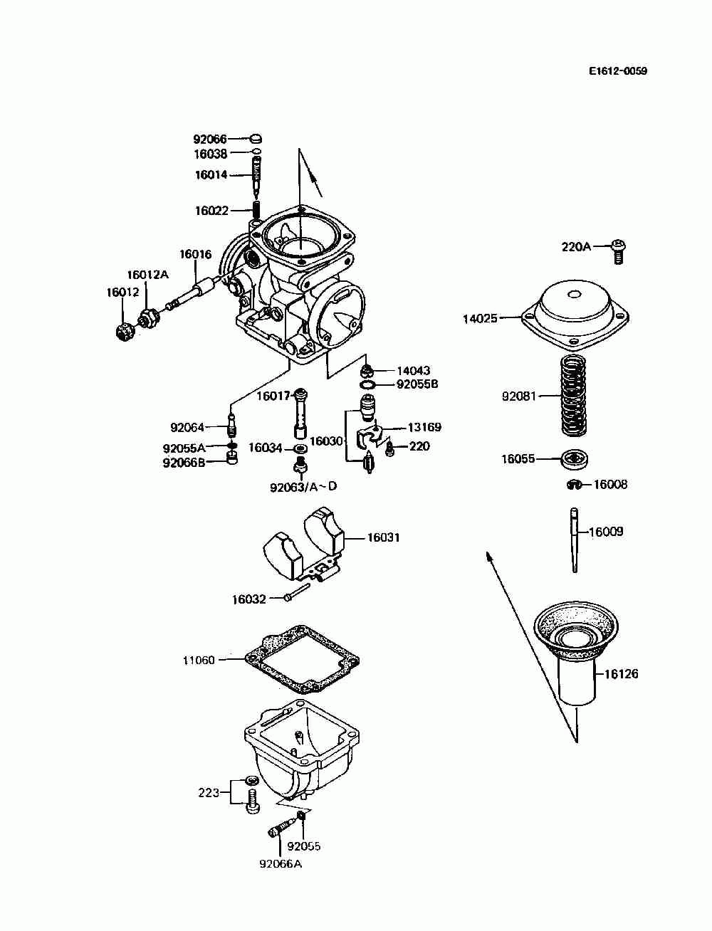 Carburetor parts