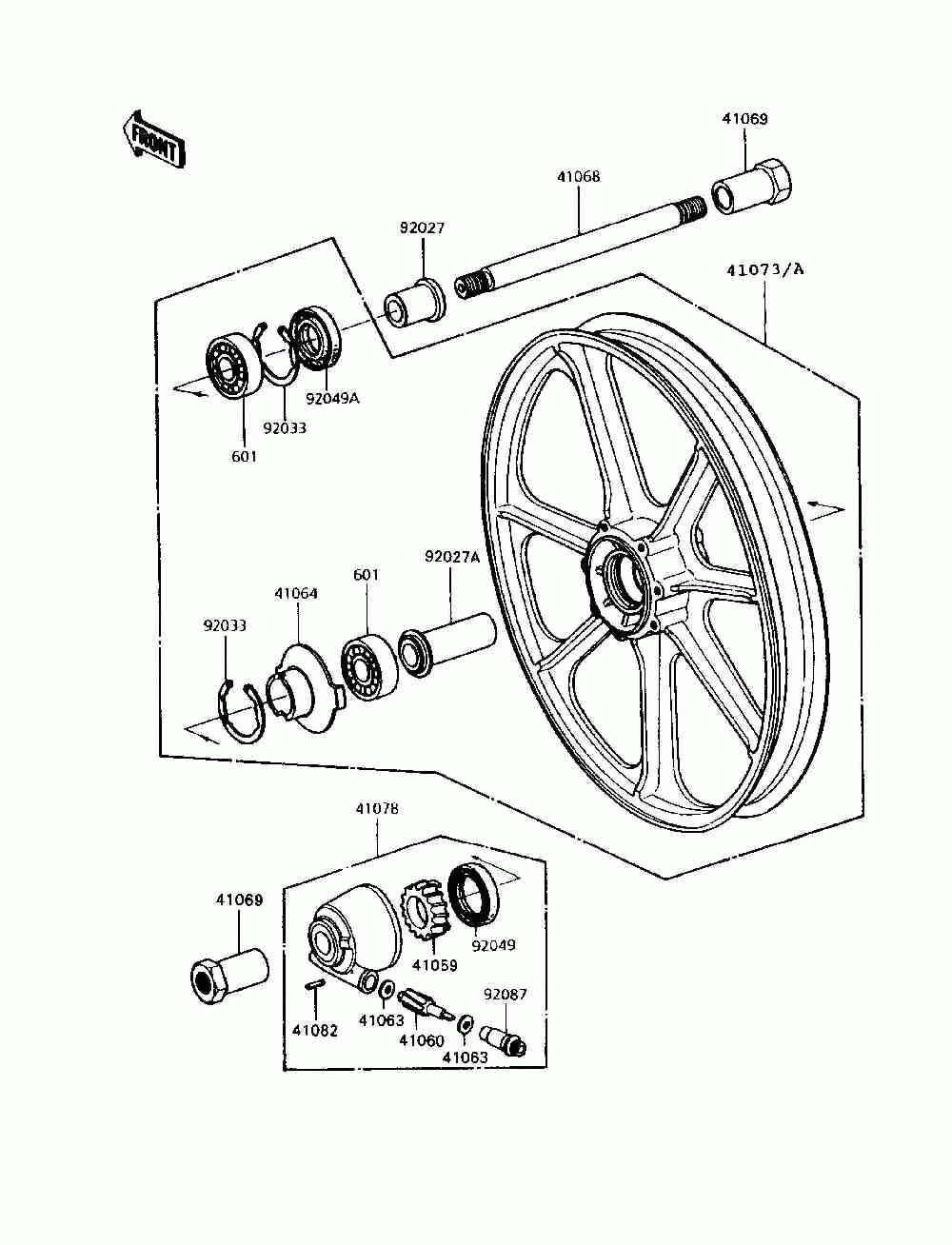 Front wheel