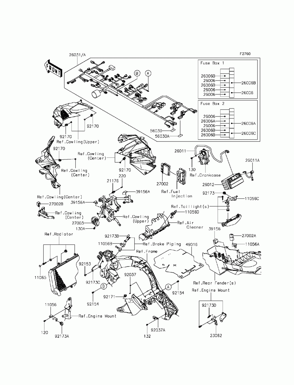 Chassis electrical equipment