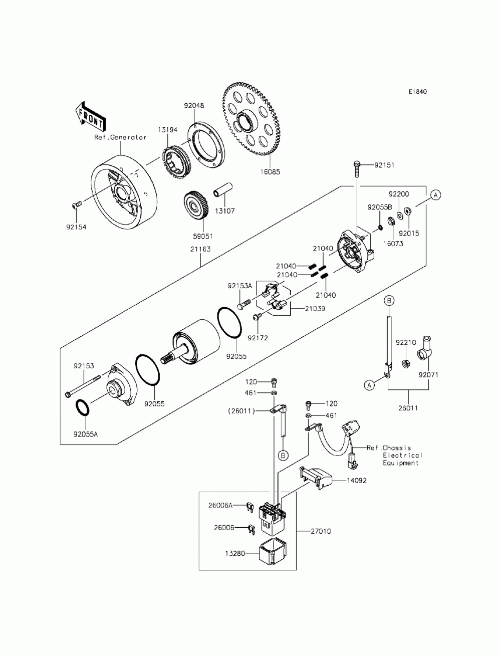 Starter motor