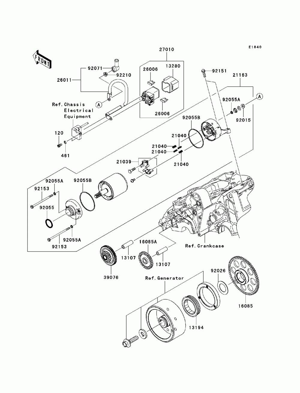 Starter motor