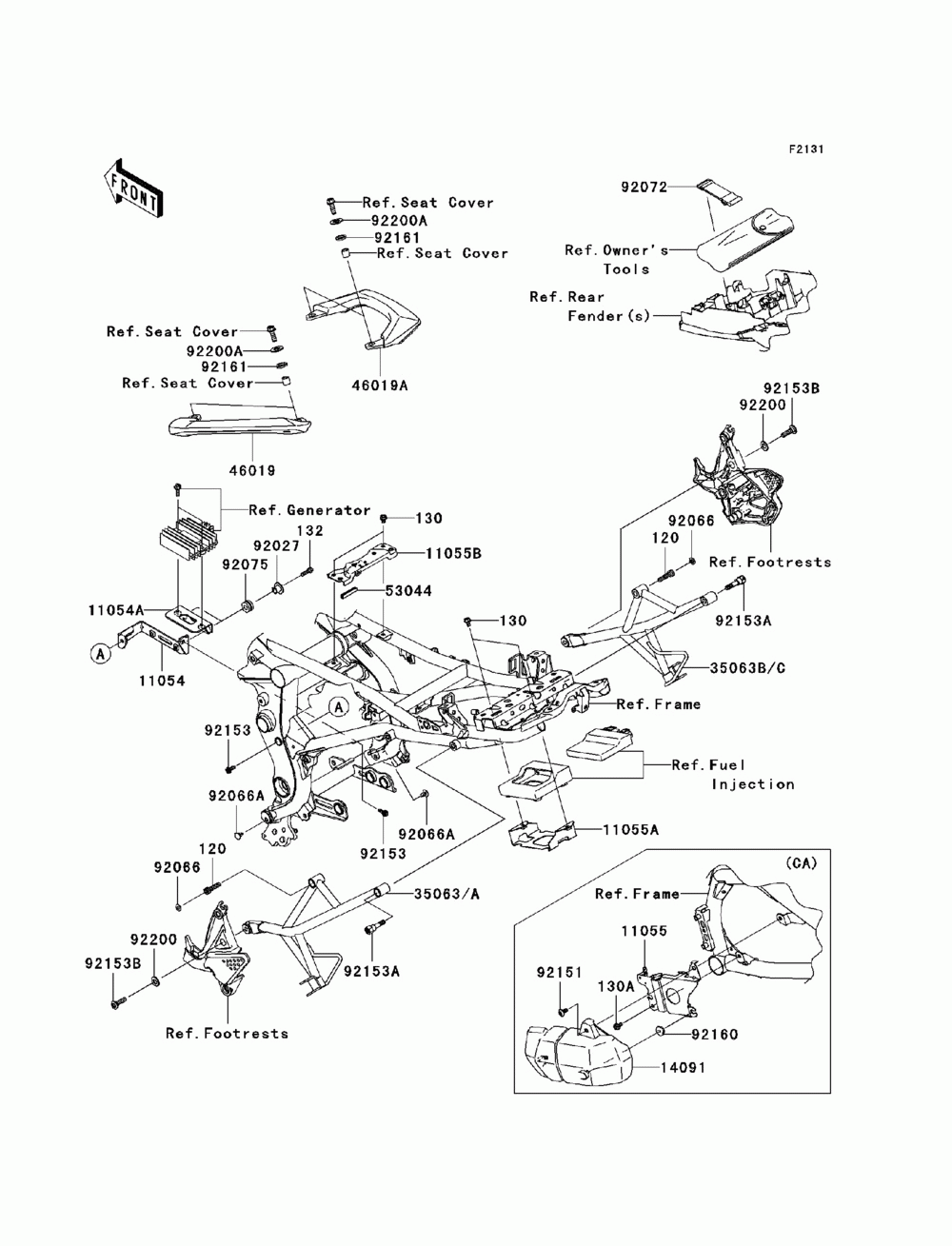 Frame fittings