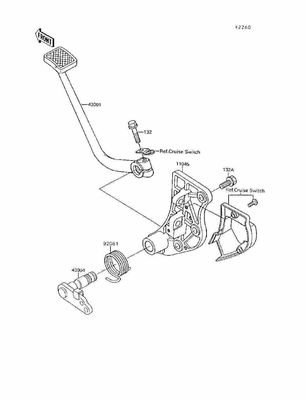 Brake pedal_torque link