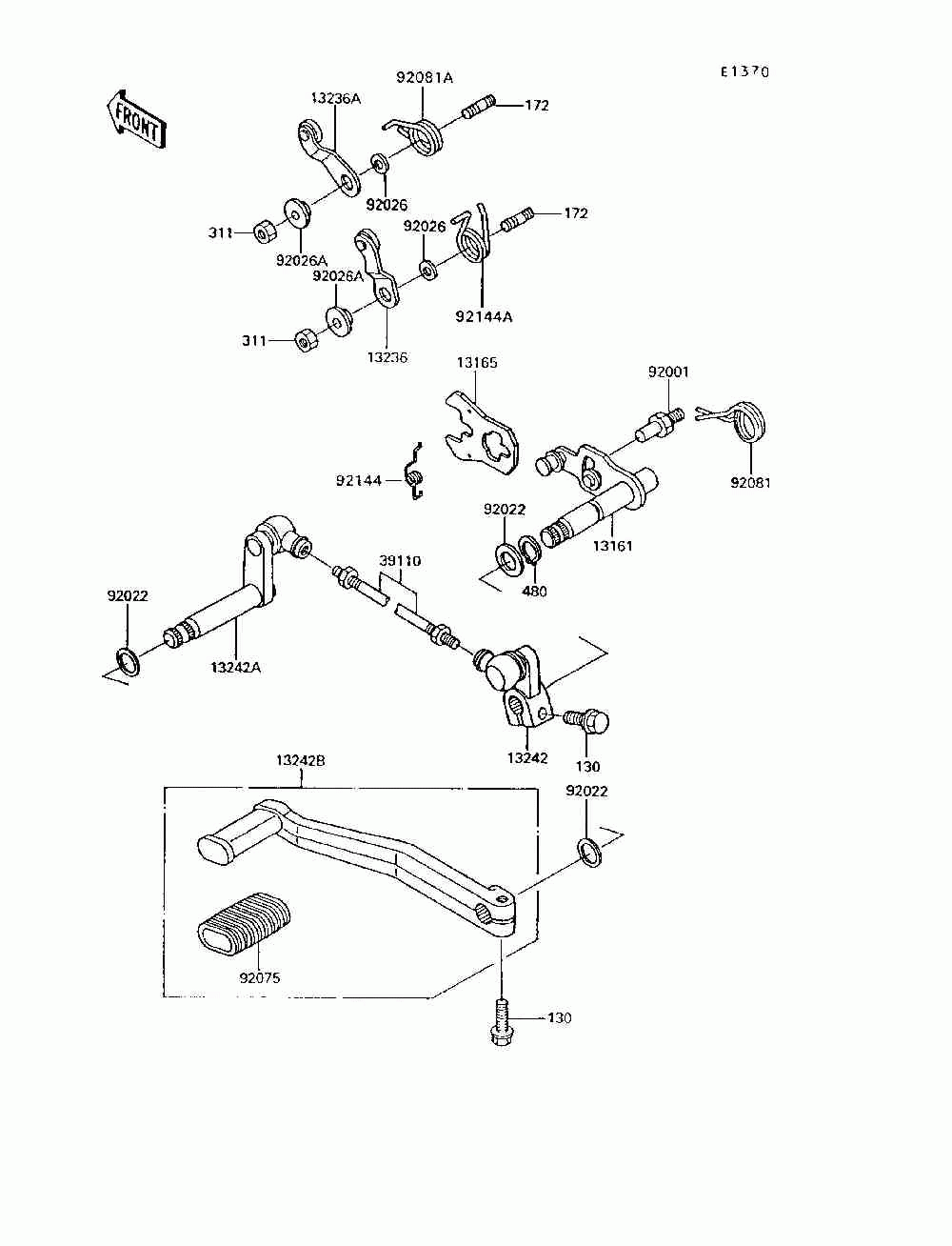 Gear change mechanism