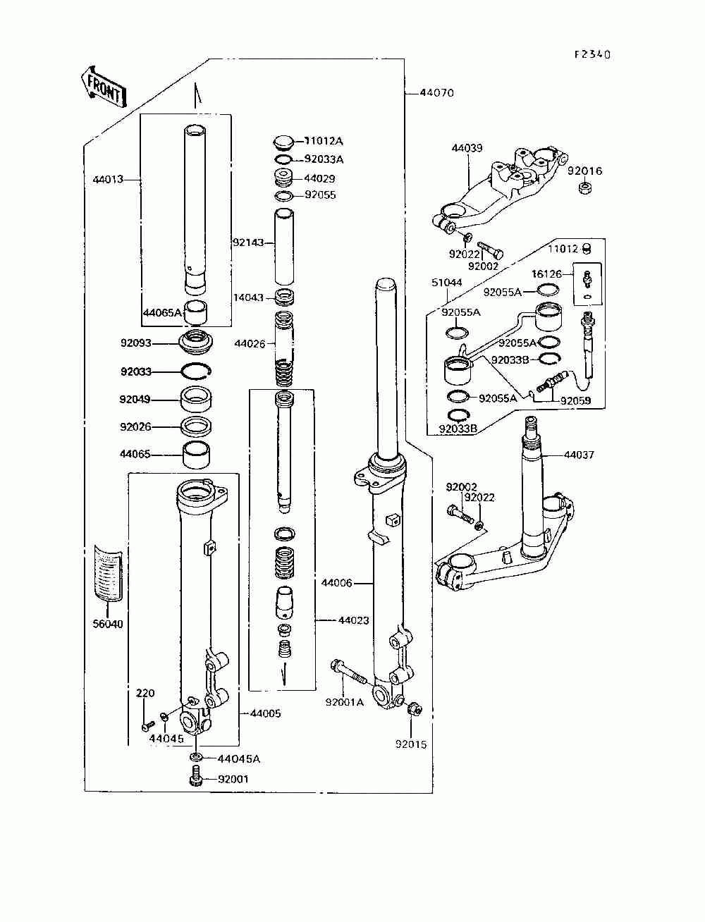 Front fork