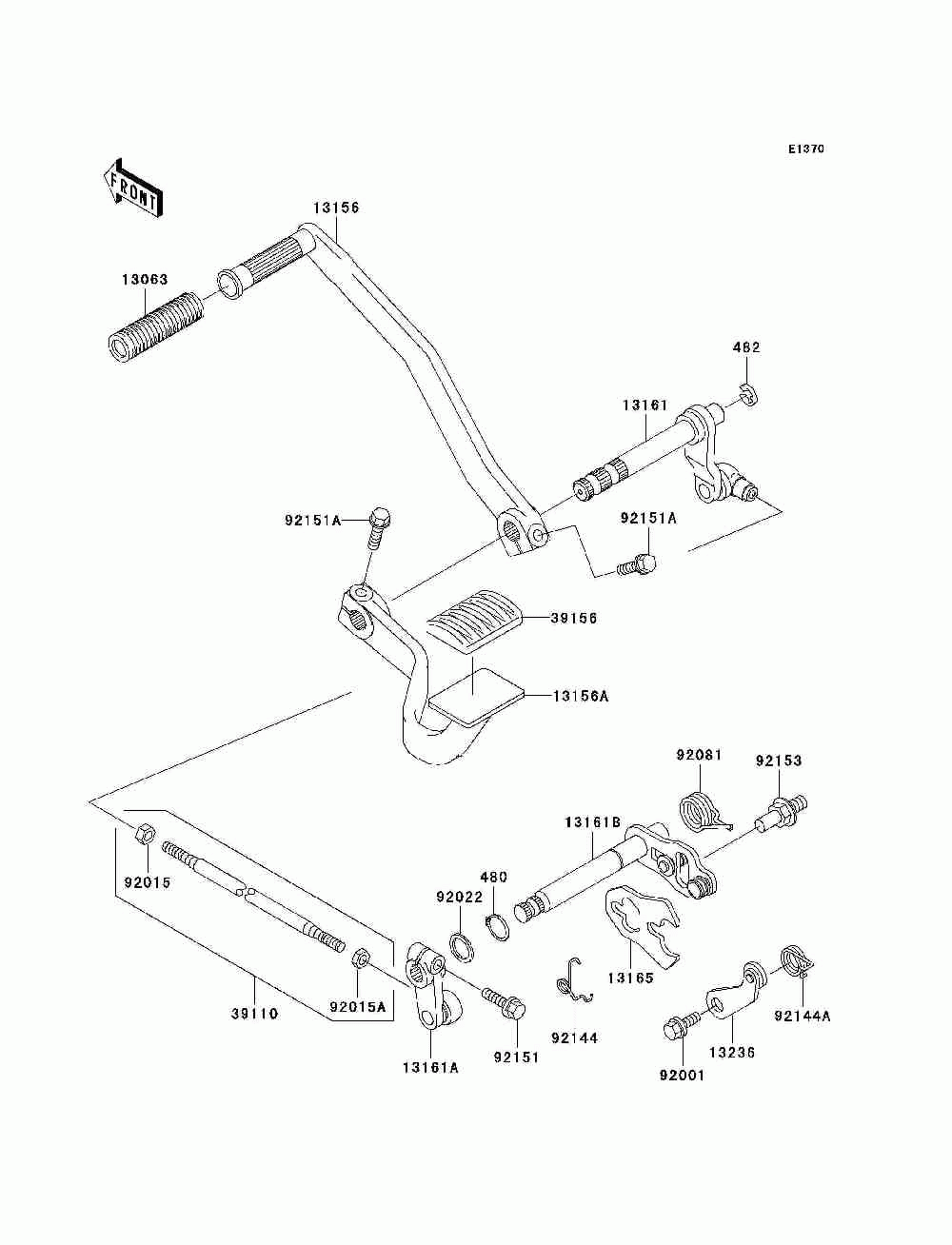 Gear change mechanism