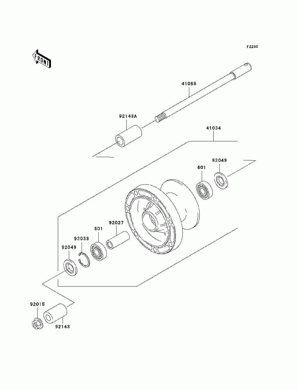 Front wheel