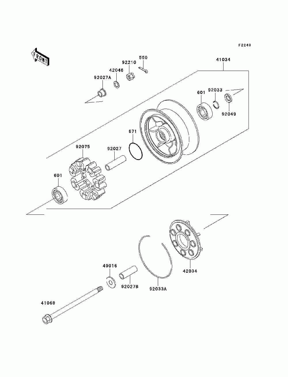 Rear wheel_chain