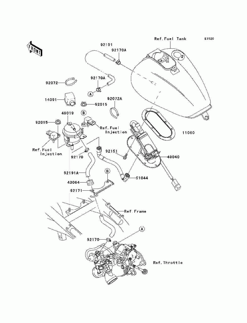 Fuel pump(vn1500-j1)