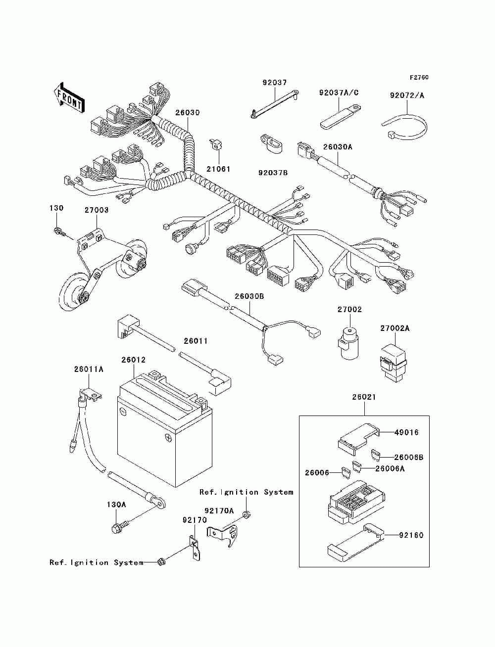 Chassis electrical equipment