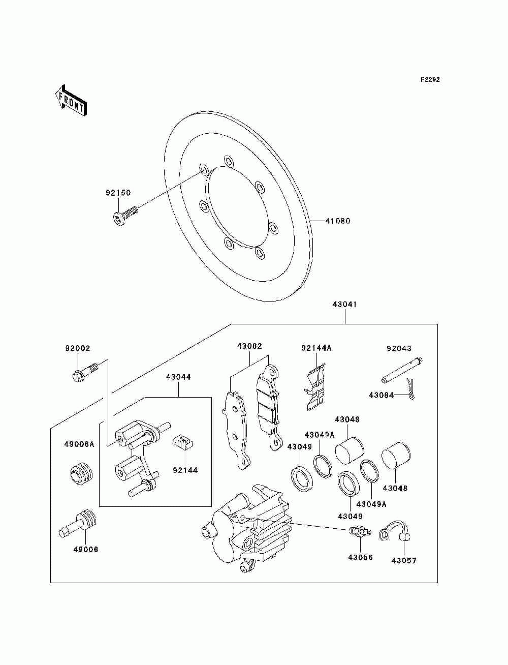 Front brake