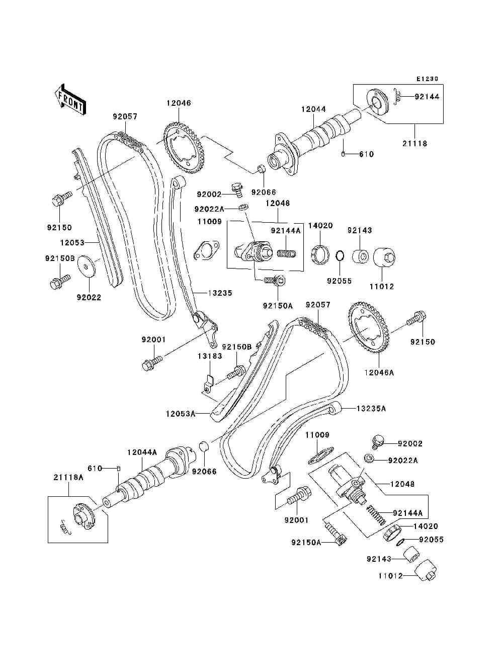 Camshaft(s)  tensioner