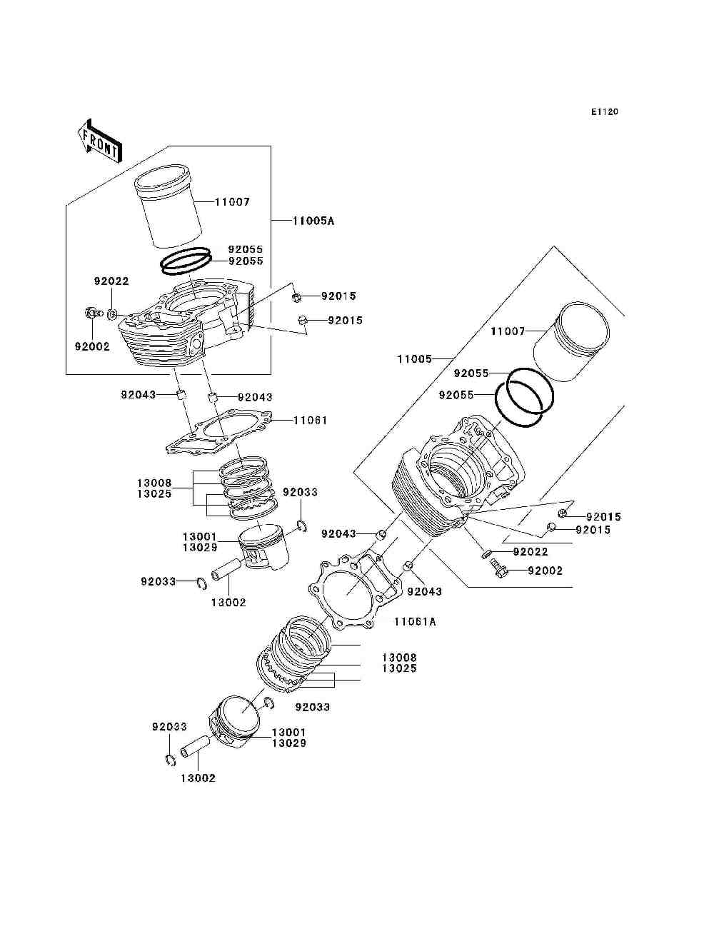 Cylinder  piston(s)