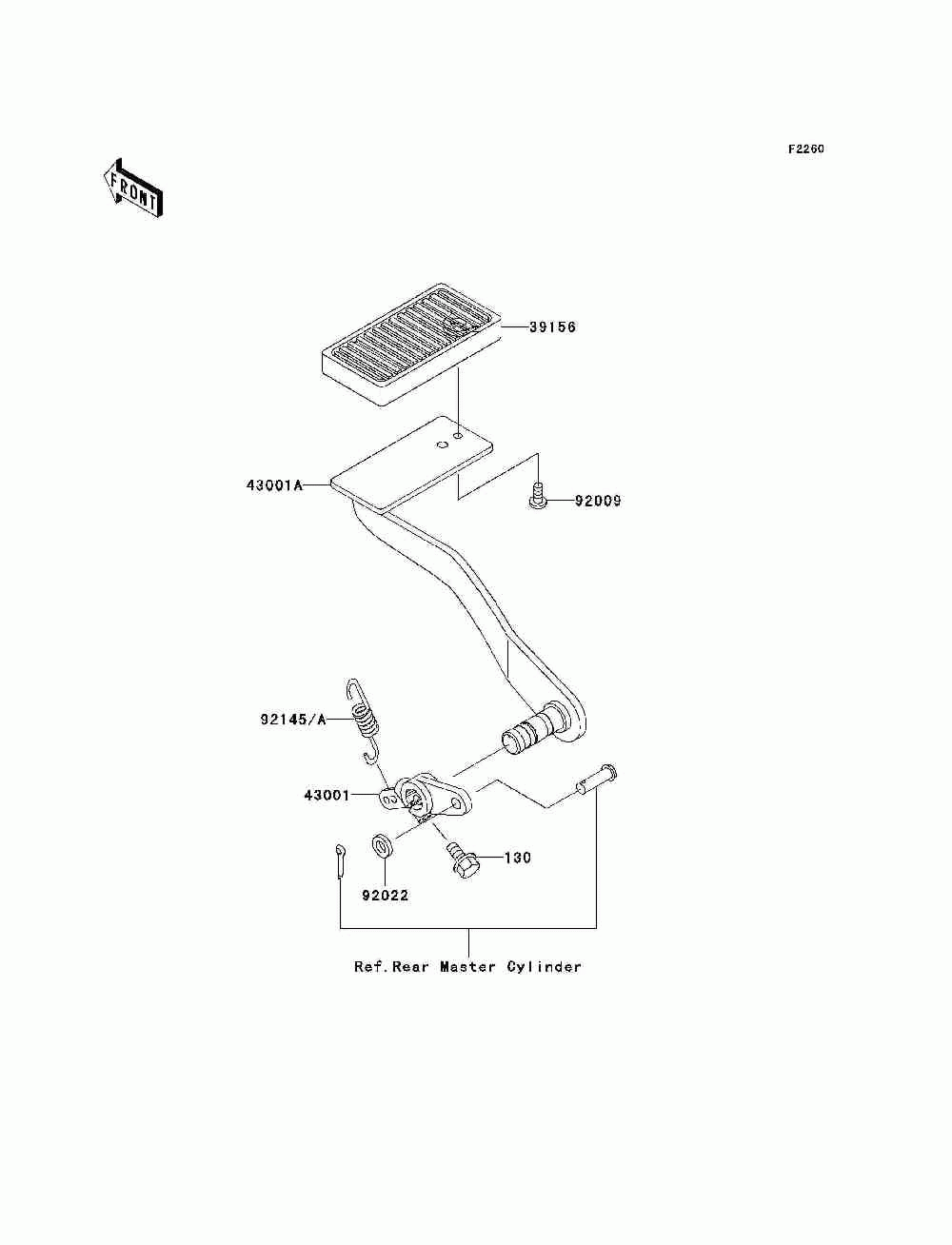 Brake pedal_torque link