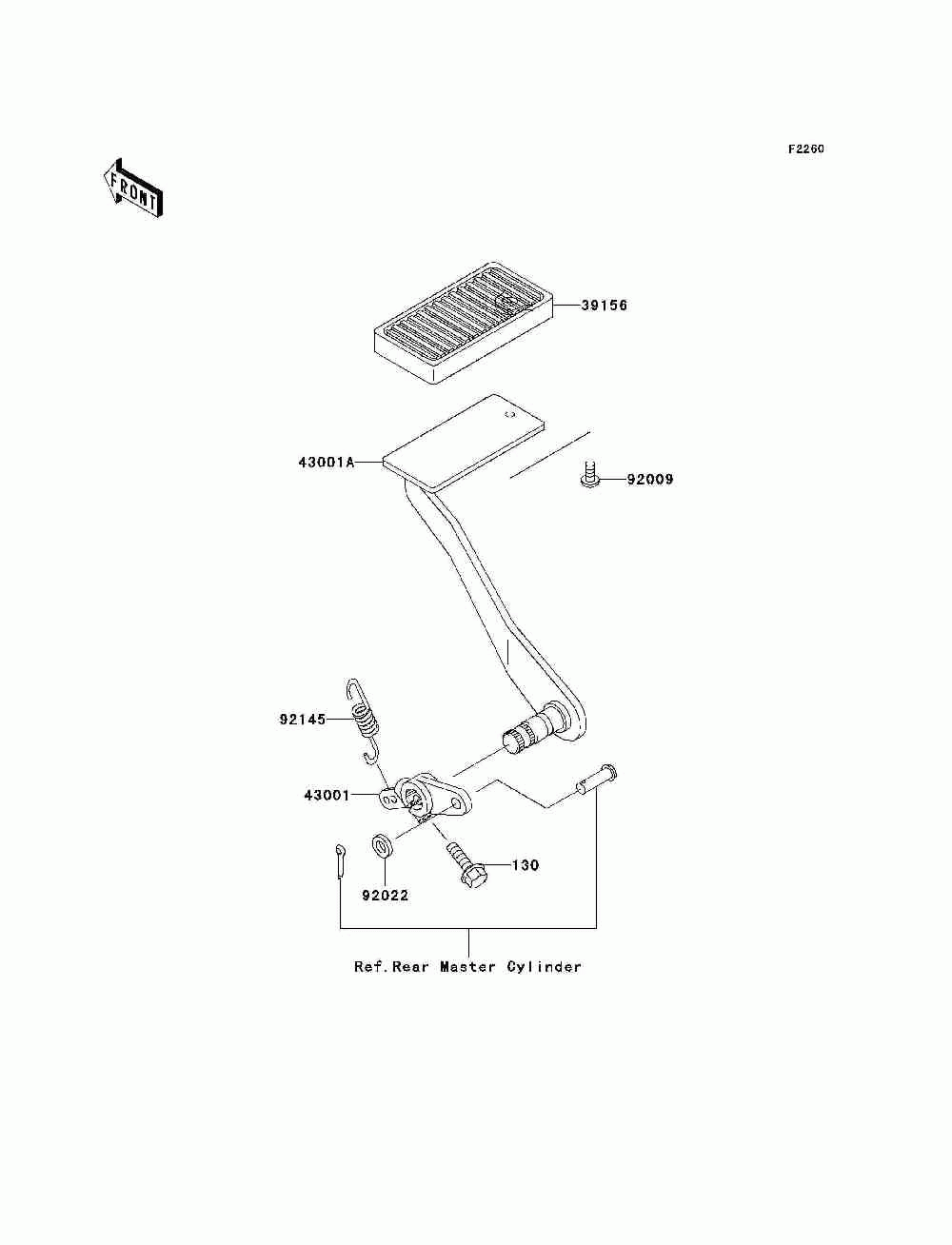 Brake pedal_torque link