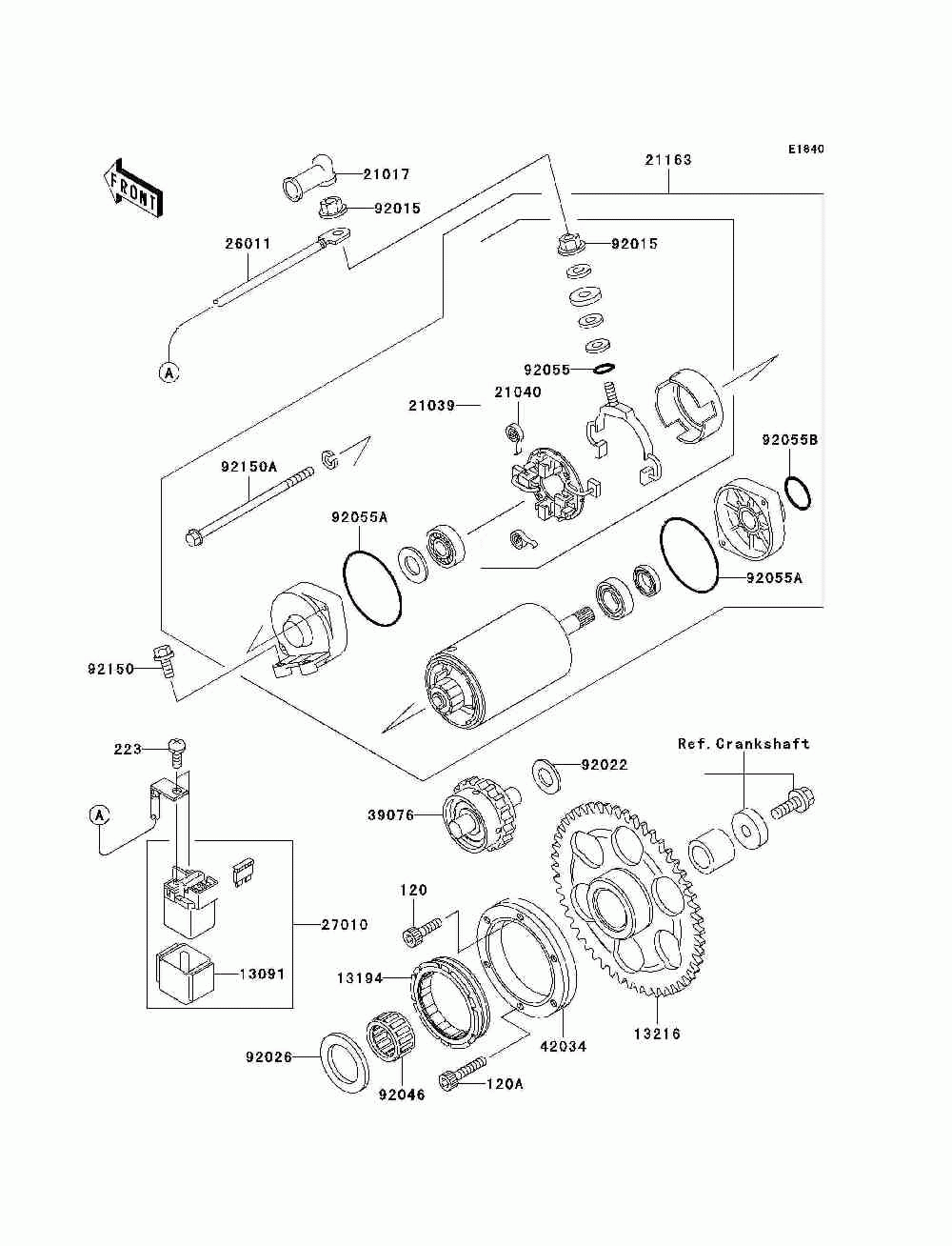 Starter motor